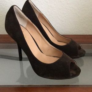 Brown suede pumps by Mixx. Size 8.5